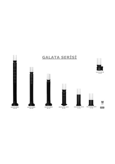 Bahçe Aydınlatması Galata Aplik Bahçe Lambası 220v E27 Ip54 Ug-zt-0272 Diğer