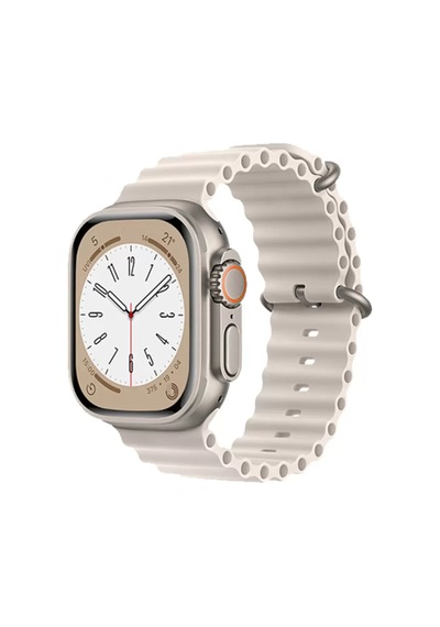 Newface Apple Watch 38mm Ocean Kordon - Krem Diğer