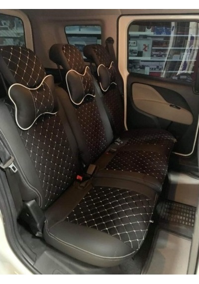 Fiat Doblo Araca Özel Oto Koltuk Kılıfı (382197009)