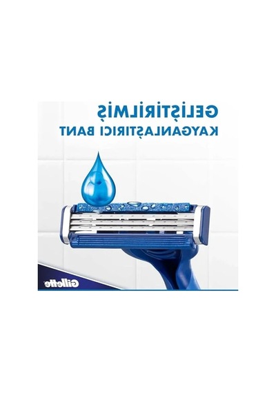 12'li Gillette Blue3 Plus Comfort Tıraş Bıçağı, Rahat Kullanım