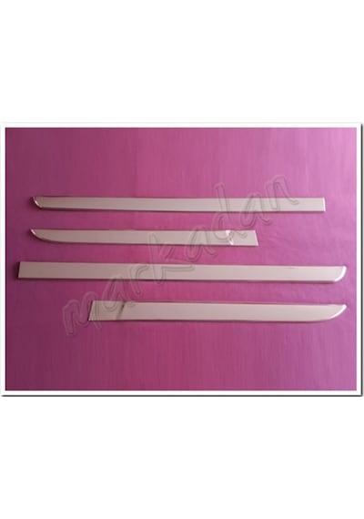 Woc Chrome Renault Megane 2 Sedan Krom Yan Kapı Çıtası   2004-2010