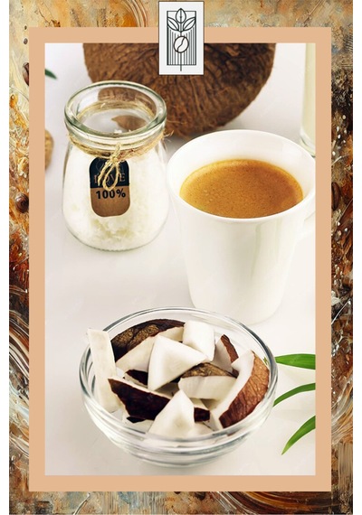 Coconut Bean Coffee 200g, Hindistan Cevizi Aromalı Çekirdek Kahve Çekirdek Kahve