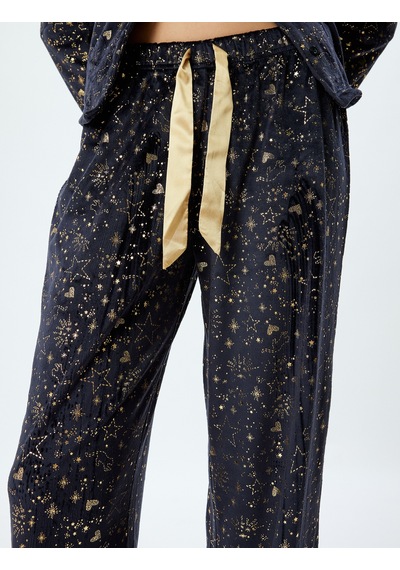 Koton Polar Pijama Altı Düz Bol Paça Parıltılı Yıldız Baskılı Lacivert 5wlk40192mk Lacivert Koton Polar Pijama Altı Düz Bol Paça Parıltılı Yıldız Baskılı Lacivert 5wlk40192mk Lacivert
