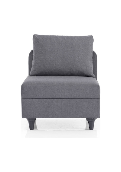 Kagu Corner Flavia Plus Köşe Takımı Berjerli Koyu Gri