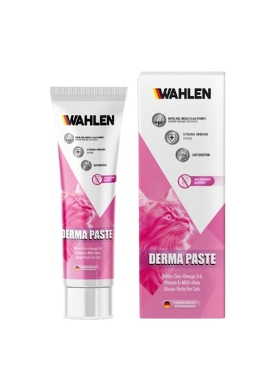 Wahlen Derma Paste Tüy  Kedi Malt Macun 85 Ml