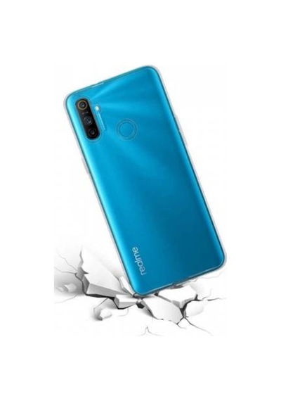 Realme C3 Kilif Ince Esnek Seffaf Süper Silikon 445886862