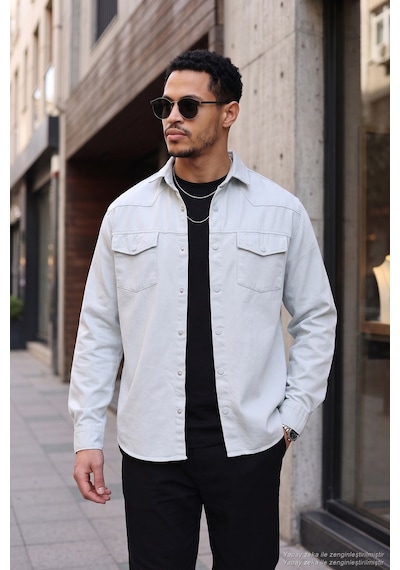 Buratti Erkek Gömlek Cf24w116927 Mint Mint