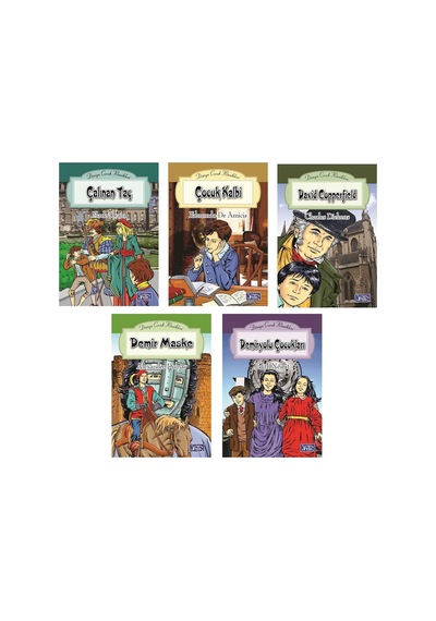 Parıltı Yayınları Çalınan Taç-Çocuk Kalbi-David Copperfield-Demir