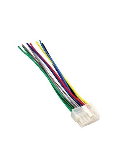 Powermaster Pm-30044 12 Pin 10cm Kablolu Kenwood Piranha Oto Teyp Soket 27x20x13mm