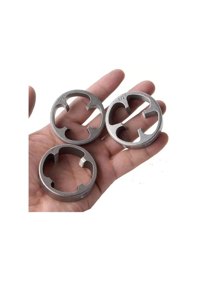 Pprc Su Borusu Dış Diş Açma Aparatı Seti 1/2'' 3/4'' 1'' Matkaba Takılabilir Diş Açma
