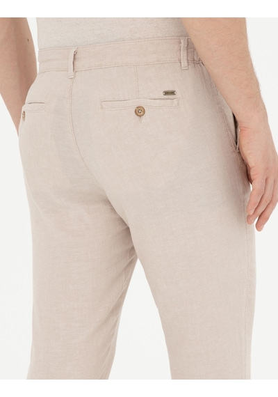 Pierre Cardin Erkek Bej Pantolon Kanvas-chino 50284261-vr011 Bej