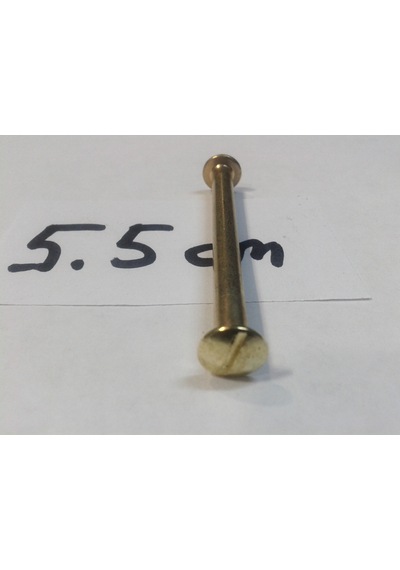 5.5 CM Sarı Renk Dosya Klasör Menü Sunum Kartela Vidası 100 Adet