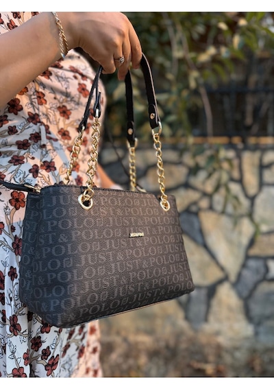 Just Polo Günlük Kombinlere Uygun Kadın Çantası 440113mh Kahverengi - Taba 71028755