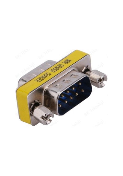 BK Teknoloji 9 Pin Rs-232 Db9 Erkek-Erkek Cinsiyet Değiştirici Bağlayıcı Adapt
