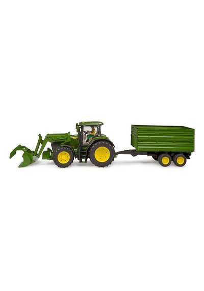 Bruder John Deere 7r 350 Kepçeli Traktör Ve Römork Br03155