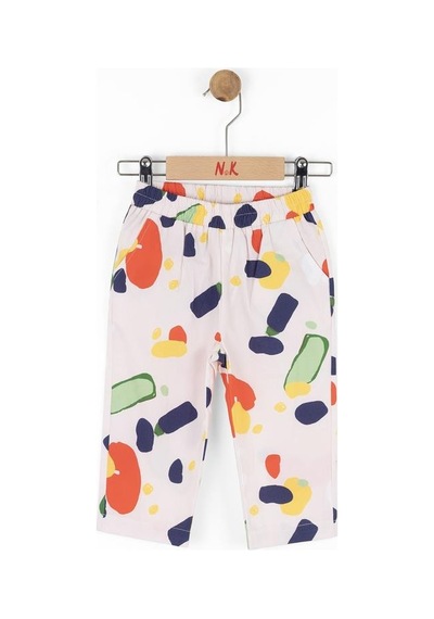 Nk Kids Kız Bebek Clown Pantolon Coral Çok Renkli