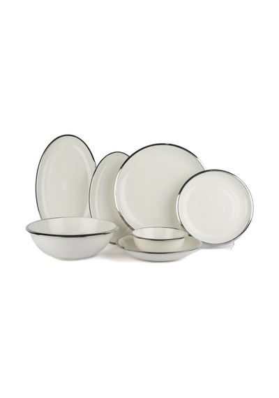 Mikasa Moor Silver Narrow 27 Parça Yemek Takımı Silver