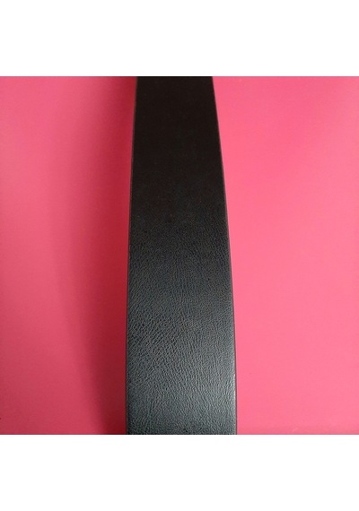 Erkek Spor Kemer Düz Siyah Gvn-0058  4.5 CM Siyah