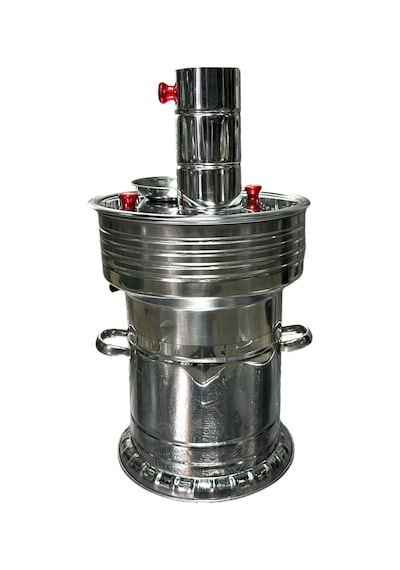 Odunlu Tek Musluklu Çelik Semaver 7 Lt -106
