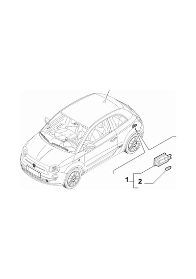 Fiat 500 Punto İdea Linea Bravo Panda Stilo Doblo Bagaj Lambası