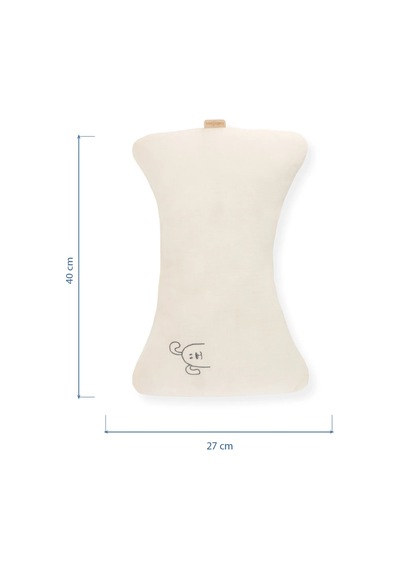 Babyjem Muslin Bebek Uyku Yastığı Ekru