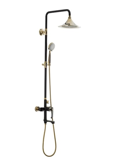 Eva Banyo Fontana F-754 Siyah & Gold Duş Ünitesi Diğer