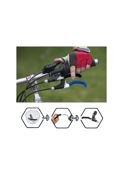 Silikon Fren Elciği, Fren Kolu Koruyucu, Bisiklet, Scooter Uyumlu