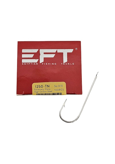 Eft 1250 Tin Olta İğnesi 100 Adet 1/0