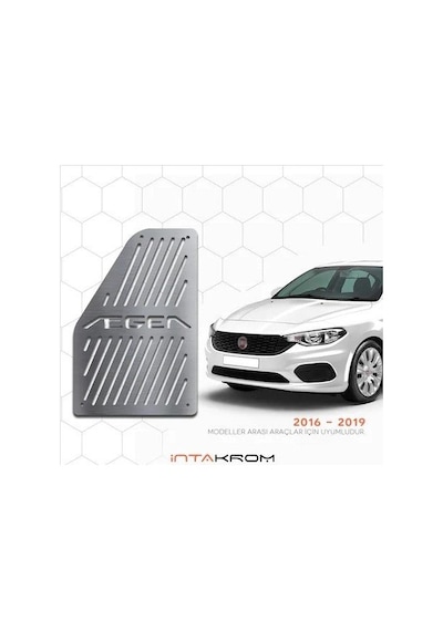 intakrom Fiat Egea Krom Ayak Dinlendirme Pedalı - 2015 - 2019 N11.4524 intakrom Fiat Egea Krom Ayak Dinlendirme Pedalı - 2015 - 2019 N11.4524