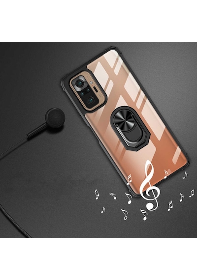 Xiaomi Redmi Note 10 Pro Tam Korumali Yüzüklü Renkli Kenarli Many 523165087