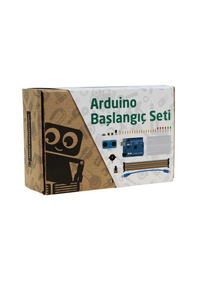 Robotistan Arduino Uyumlu Uno Başlangıç Seti (Klon) (EKitap ve Videolu)