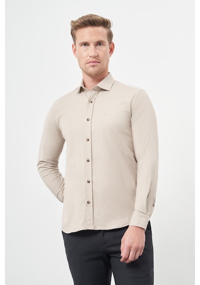 İmza Bej Uzun Kol Düz Bez Ayağı Yarım İtalyan Yaka Cepsiz Pamuklu Classic Slim Fit Gömlek 1004245211 Bej İmza Bej Uzun Kol Düz Bez Ayağı Yarım İtalyan Yaka Cepsiz Pamuklu Classic Slim Fit Gömlek 1004245211 Bej