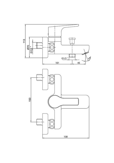 Eca Luna Banyo Bataryası Altın 102802450 Altın