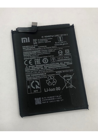 Poco X3 Nfc Batarya 5160 Mah Bn57