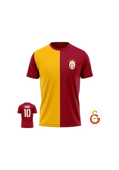 Gsstore Galatasaray Leroy Sane Welcome Tee T-shirt Forma Sarı - Kırmızı
