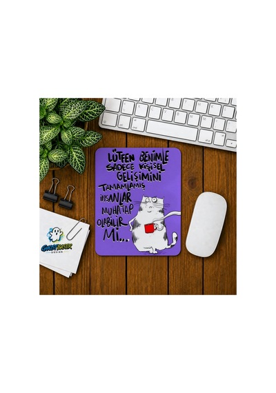 Komik Çizimli Baskılı Oyuncu Mousepad 0130