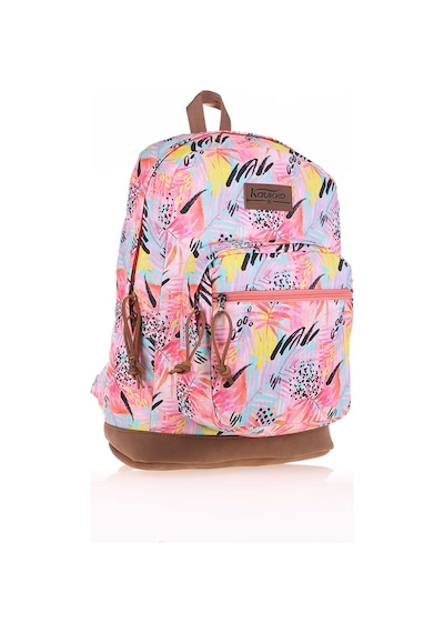 Kaukko Safari Sırt Çantası Roze Flowers K1447
