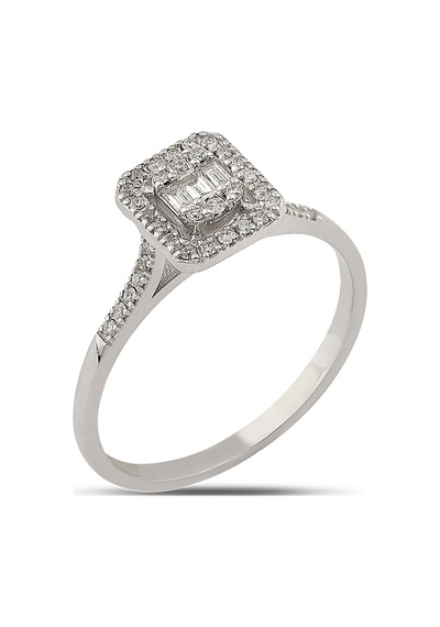 0,38 Ct Baget Pırlanta