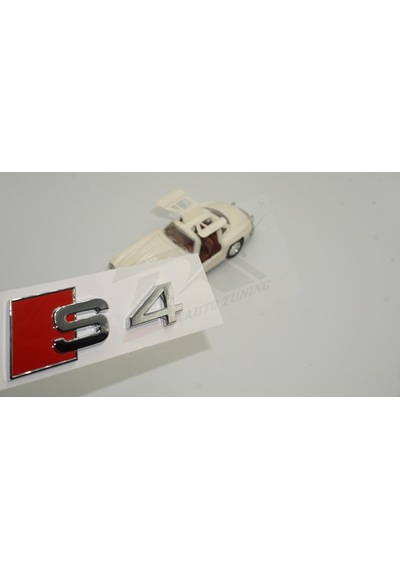 Audi S4 Bagaj Krom Abs 3M 3D Yazı Logo Amblem Ürün