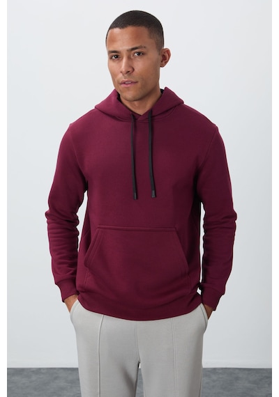 Tommy Life Erguvan Pamuklu Kalın İçi Tüylü Yumuşak Dokulu Comfort Fit Nakışlı Erkek Sweatshirt - 88419 Mor Tommy Life Erguvan Pamuklu Kalın İçi Tüylü Yumuşak Dokulu Comfort Fit Nakışlı Erkek Sweatshirt - 88419 Mor