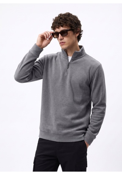 Limon Gri Erkek Sweatshirt L6wm-swt9517