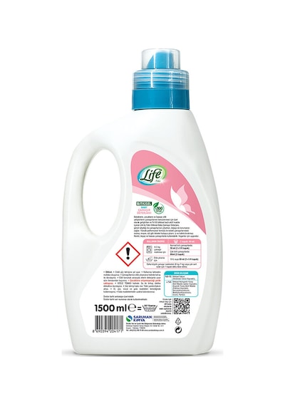3 Adet Life By Fakir Baby Bitkisel Bazlı Sıvı Çamaşır Deterjanı 1500 Ml Diğer