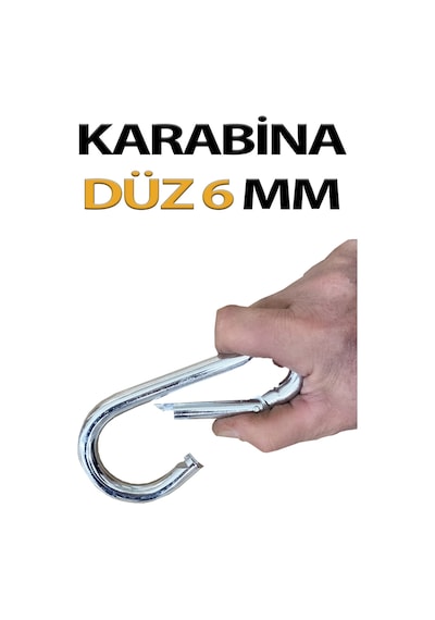 Karabina Yaylı Düz 6 Mm 5 Adet
