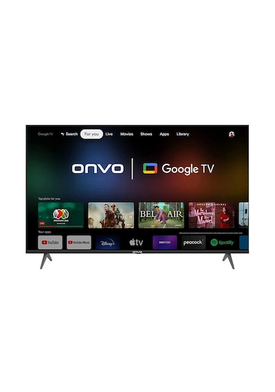 Onvo 50OVF9000 50" 4K Ultra HD Google Smart QLED TV