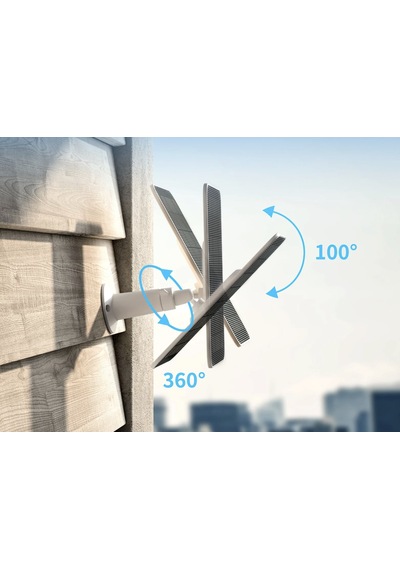 Switchbot Outdoor Spotlight Cam 2k Güneş Enerjili Şarj Paneli
