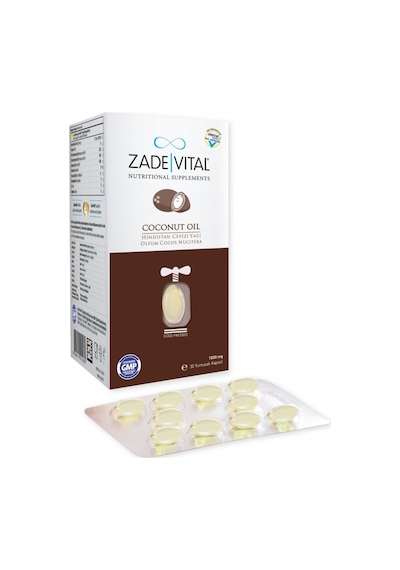 Zade Vital Hindistan Cevizi Yaği 60    Kapsül
