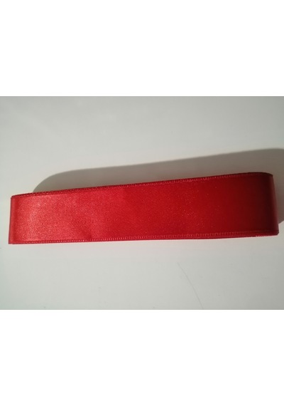 Abarta Saten Kurdele %100 Polyester 30mm-10mt Renk Seçenekleri Kırmızı