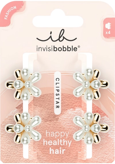 Ib Clıpstar S Pearly Flower Saç Tokası Bej - Beyaz