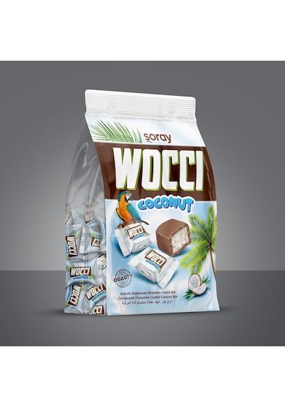 Şoray Wocci Coconut Sütlü Kokolin Hindistan Cevizli Bar 960 G