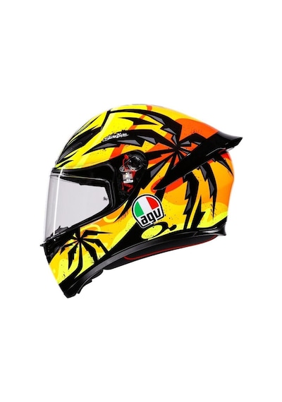 Agv K1 S Tropıcrush Black Orange Kapalı Kask Renkli